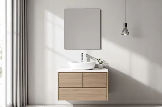 Vanity and sink