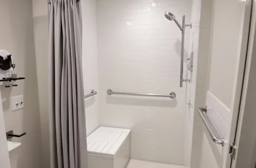 Tub to shower